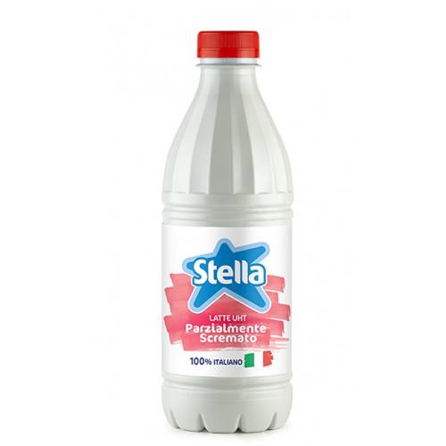 Latte Stella parzialmente scremato 1 litro